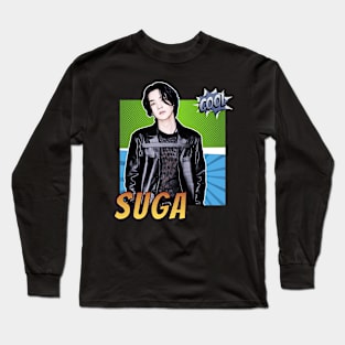 Comic Suga BTS Long Sleeve T-Shirt